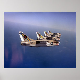 Poster A-7 Corsair II