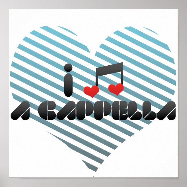 Poster A Cappella (Devant)