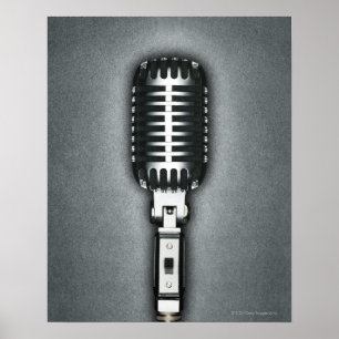 Poster A Classic microphone