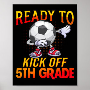 Poster À Commencer De 5E Année Enseignant Soccer Amateur
