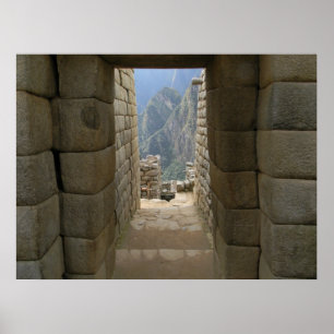 Poster A Door From Machu Picchu