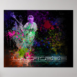 Poster à étalage Lacrosse