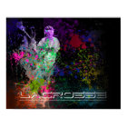 Poster à étalage Lacrosse