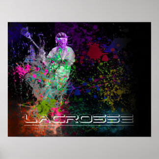 Poster à étalage Lacrosse