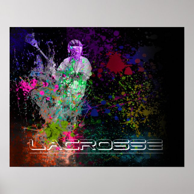 Poster à étalage Lacrosse (Devant)