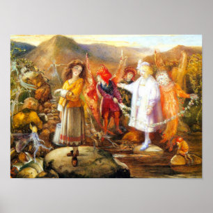Poster À Fairyland John Anster Fitzgerald