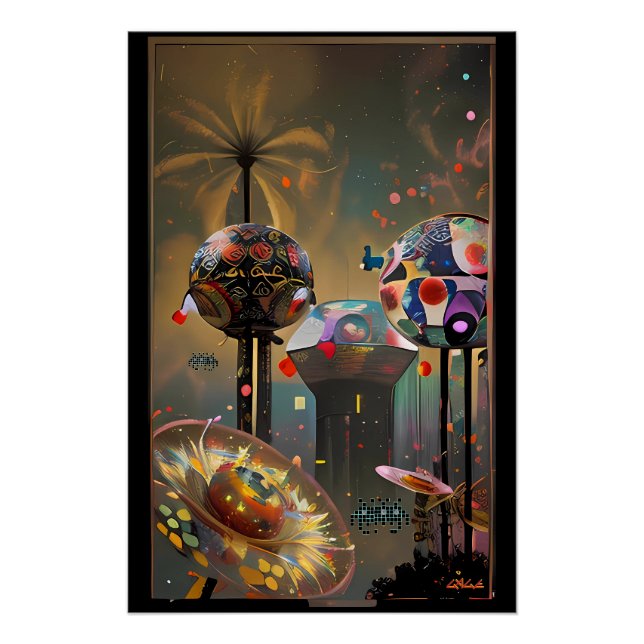 Poster A Future With Nothing to Game (Devant)