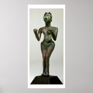 Poster A Goddess of Mari, Early Dynastic Period, c.25th-2