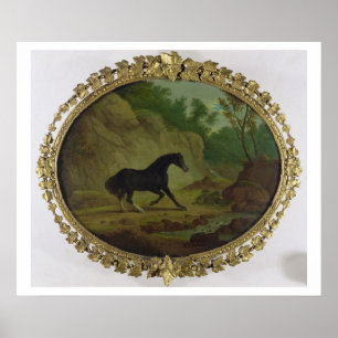 Poster A Horse Frightened by a Snake, 1792 (oil on canvas