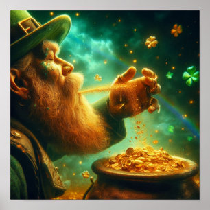 Poster A.I. Leprechaun Créer un pot d'or