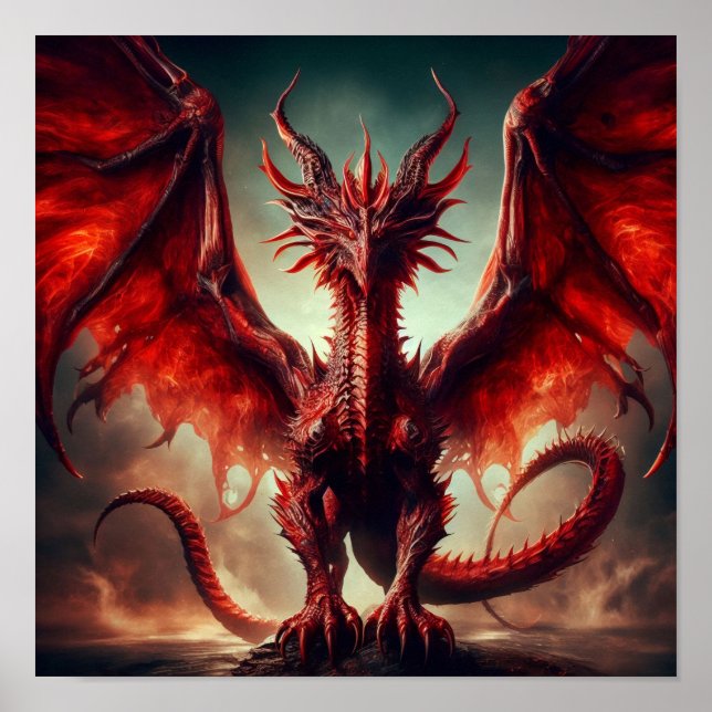 Poster A.I. Red Dragon (Devant)