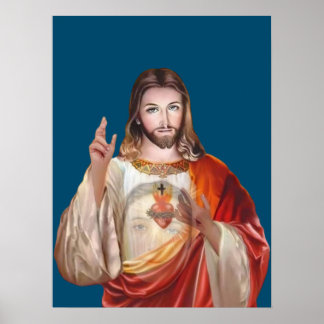 Poster À Jésus à travers l'affiche de Marie