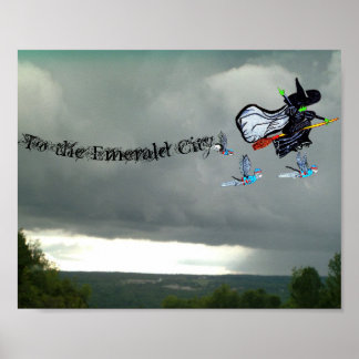 POSTER À LA CITE D'ÉMERALDE
