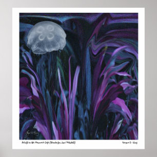 Poster À la dérive dans le café Mermaid (Dieu merci pour 