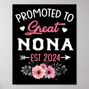 Poster À la fleur Great Nona Est 2024