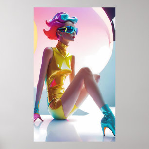 Poster À la mode comme la radioactivité