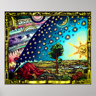 Poster à la pointe de Flammarion Dome - Dôme de