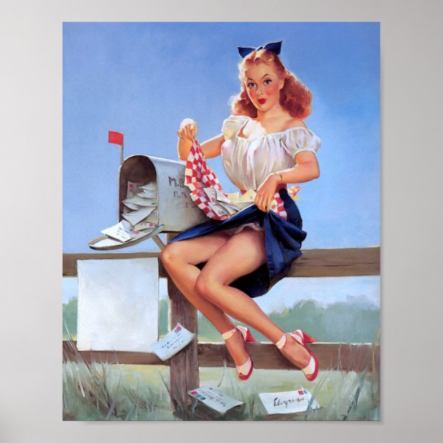 Poster À l'entrée de la boîte aux lettres (Devant)