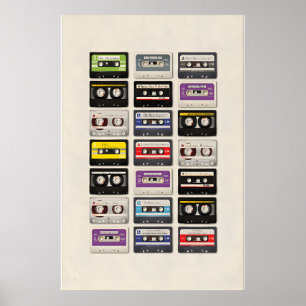 Poster À l'époque, conception d'impression originale insp