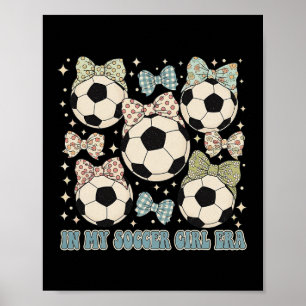 Poster À l'ère de ma fille footballeuse, esthétique tenda