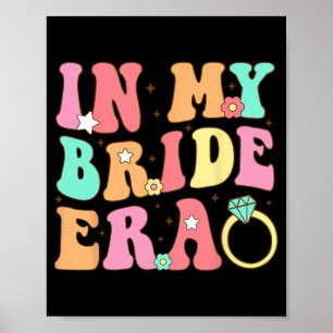 Poster À l'ère de ma mariée Fiançailles Mariage Super