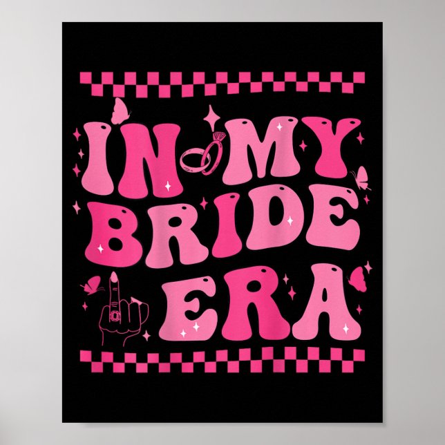 Poster À l'ère de ma mariée Groovy  (Devant)