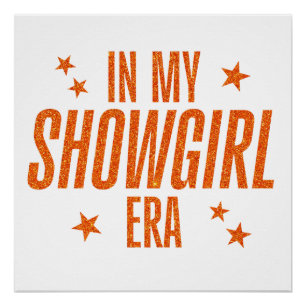 Poster À l'ère de ma Showgirl