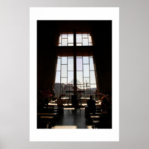 Poster À l'intérieur de la chapelle
