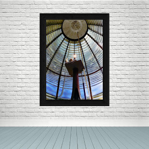 Poster À l'intérieur de la lentille de Fresnel