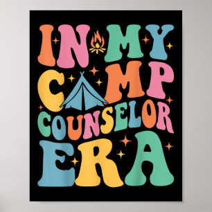 Poster À Mon Époque De Conseiller De Camp Camp Camp Super