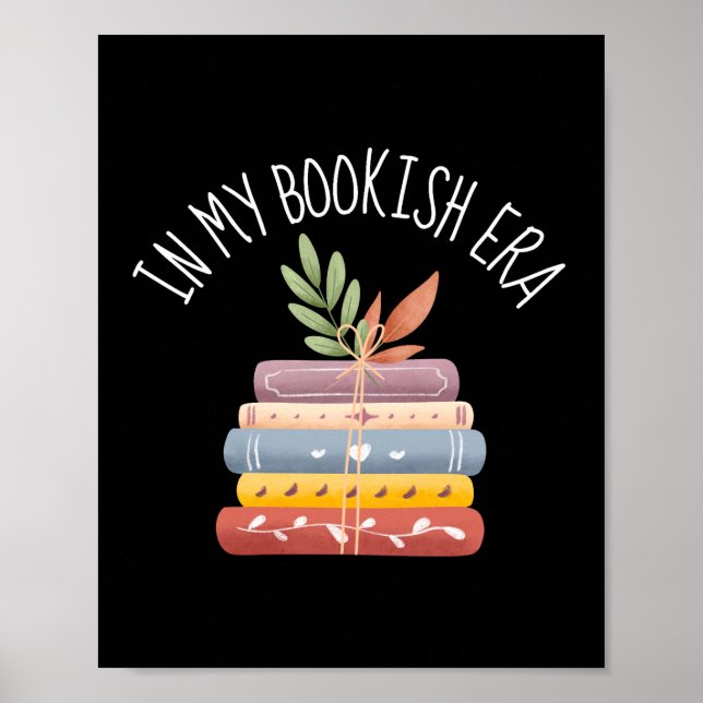 Poster À mon ère de livre (Devant)