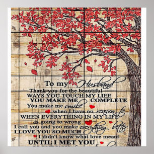 Poster À mon mari   Citations Drôle Pour Le Cadeau Du Mar