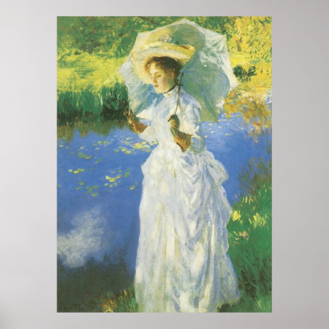 Poster A Morning Walk, John Singer Sargent (Devant)