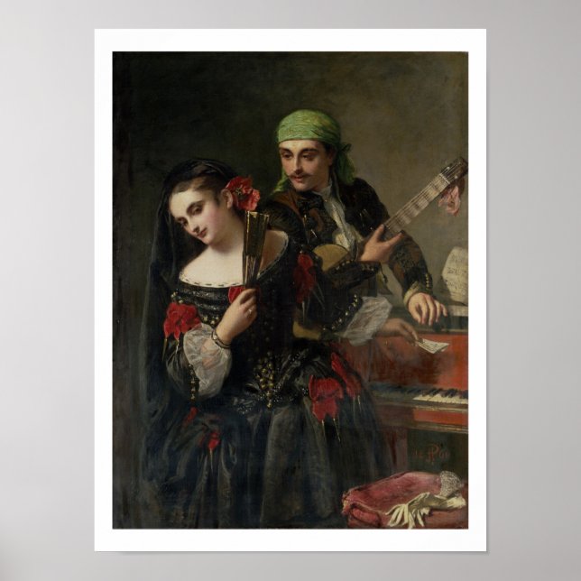 Poster A Music Lesson (Devant)