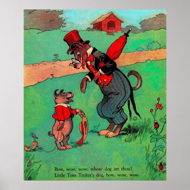 Poster à qui es-tu le chien ? (Devant)