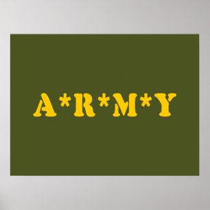 POSTER A*R*M*Y