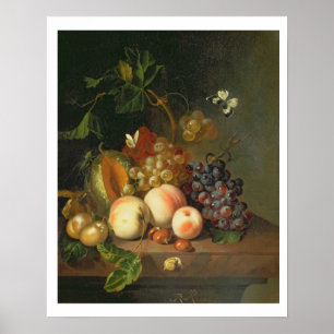 Poster A Still Life on a Marble Ledge