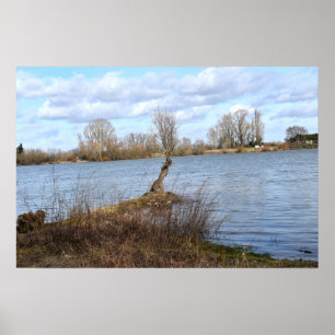 Poster A Sunny Day on the River