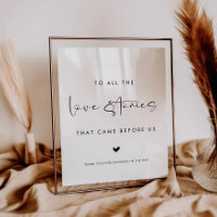 À tous les histoires d'amour qui nous ont précédés