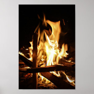 Poster A travers les flammes