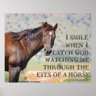 Poster A travers les yeux d'un cheval