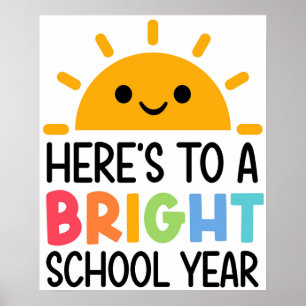 Poster À une année scolaire brillante