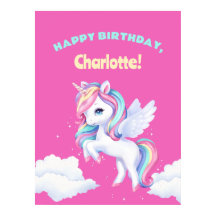 Poster à une fête d'anniversaire magique.