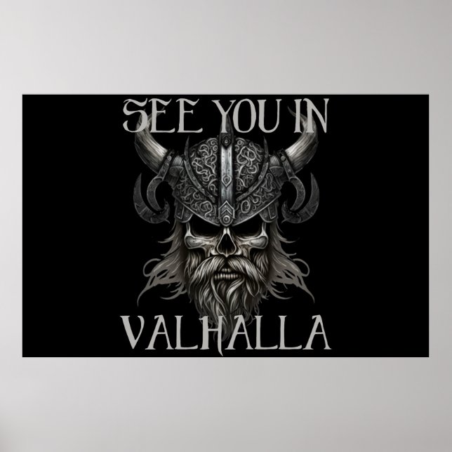 Poster À Valhalla (Devant)