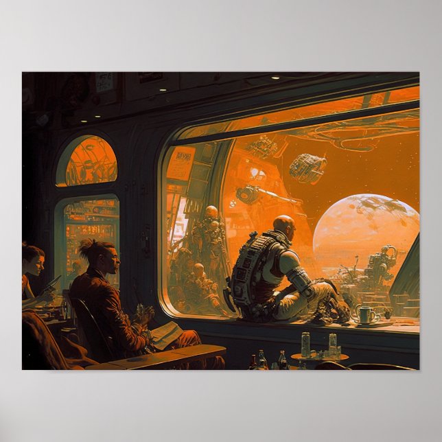 Poster A Voir À La Barre Spatiale #4 (Devant)