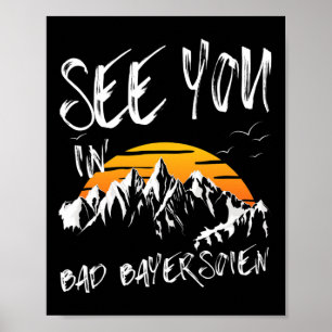 Poster A Voir Dans Bad Bayersoen Allemagne Vacances Ski