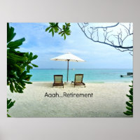 Aaah retirement.relaxation at the beach