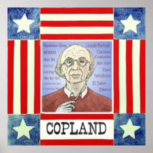 Poster Aaron Copland