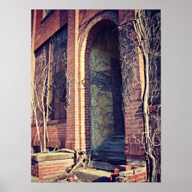 Poster Abandonné et brisé (Devant)