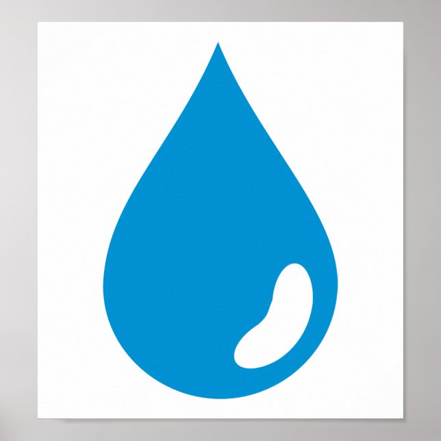 Poster Abattement d'eau (Devant)